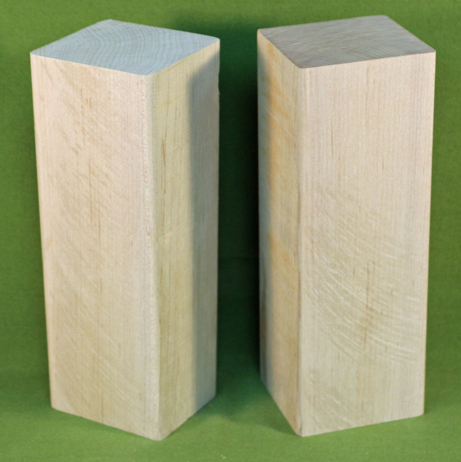 Blank #701 - Maple Solid Turning Blanks ~ 2 Eac...
